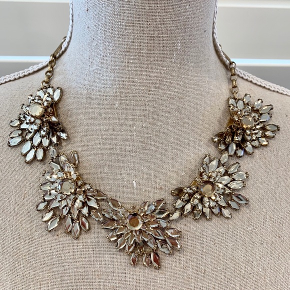 J.Crew Crystal Statement Necklace - Picture 2 of 4